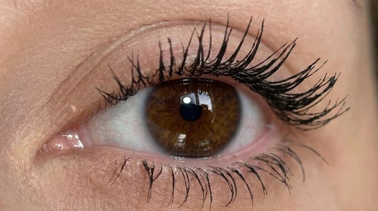 Avant LashTrip : mascara noir